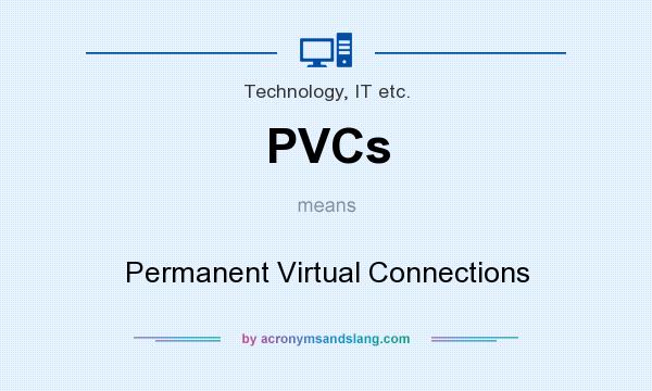 What does PVCs mean? It stands for Permanent Virtual Connections
