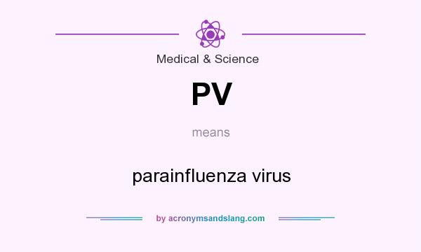 What does PV mean? It stands for parainfluenza virus