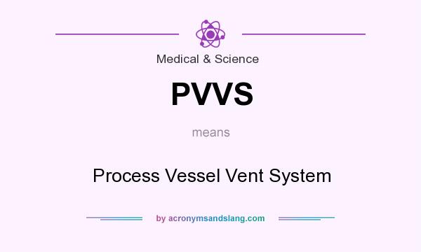 What does PVVS mean? It stands for Process Vessel Vent System