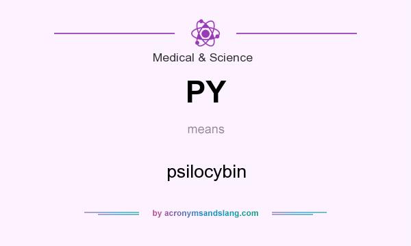 What does PY mean? It stands for psilocybin