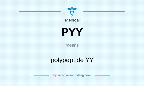 What does PYY mean? It stands for polypeptide YY