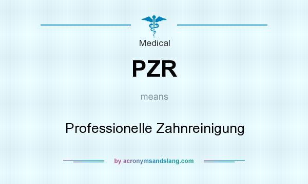What does PZR mean? It stands for Professionelle Zahnreinigung