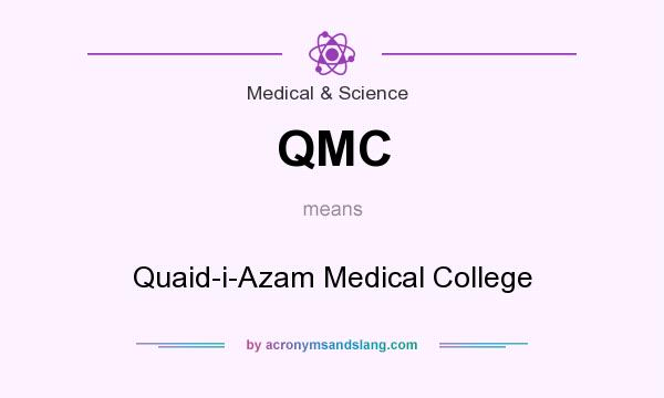What does QMC mean? It stands for Quaid-i-Azam Medical College