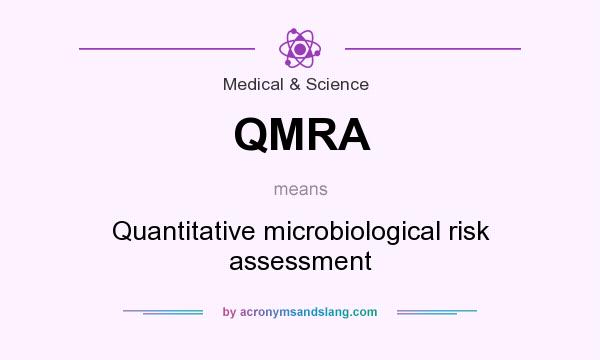 What does QMRA mean? It stands for Quantitative microbiological risk assessment