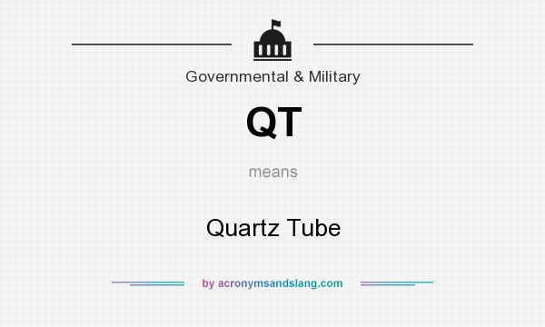 What does QT mean? It stands for Quartz Tube