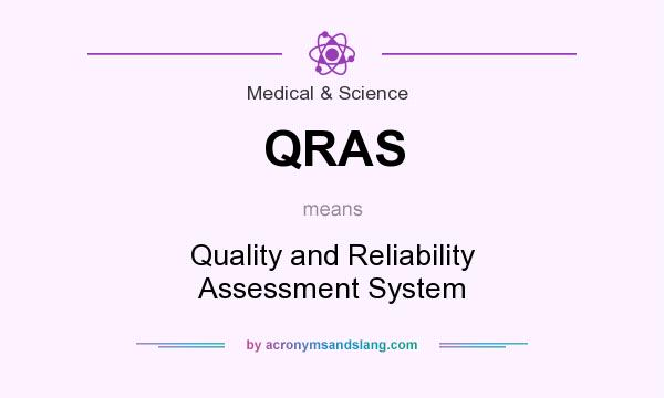 What does QRAS mean? It stands for Quality and Reliability Assessment System