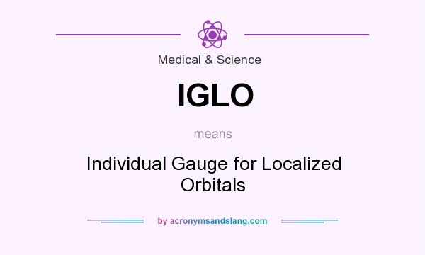 What does IGLO mean? It stands for Individual Gauge for Localized Orbitals