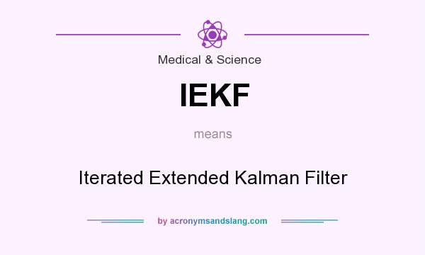 What does IEKF mean? It stands for Iterated Extended Kalman Filter
