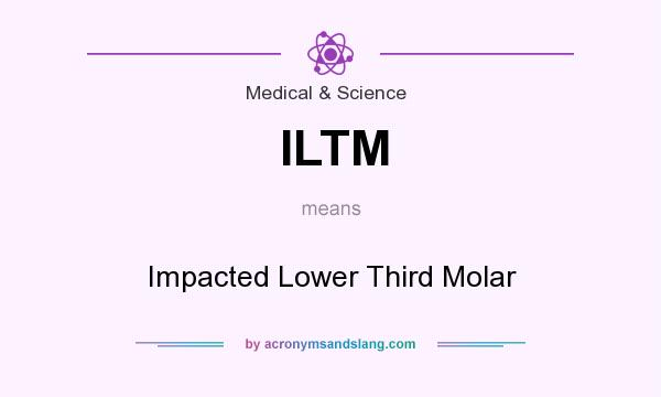 What does ILTM mean? It stands for Impacted Lower Third Molar