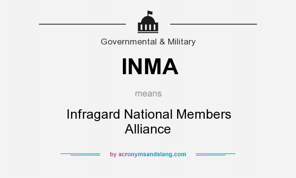 What does INMA mean? It stands for Infragard National Members Alliance