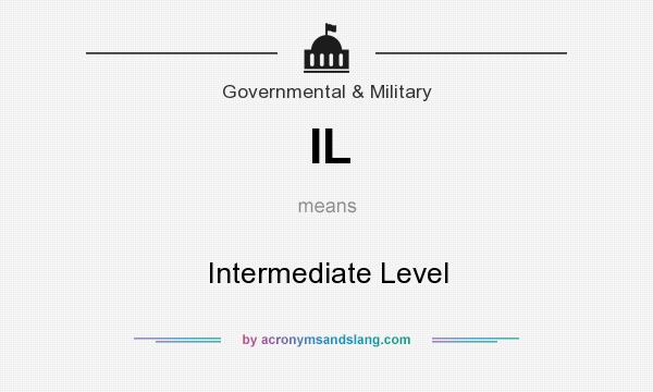 What does IL mean? It stands for Intermediate Level