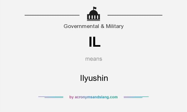 What does IL mean? It stands for Ilyushin