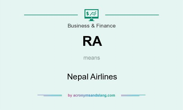 What does RA mean? It stands for Nepal Airlines