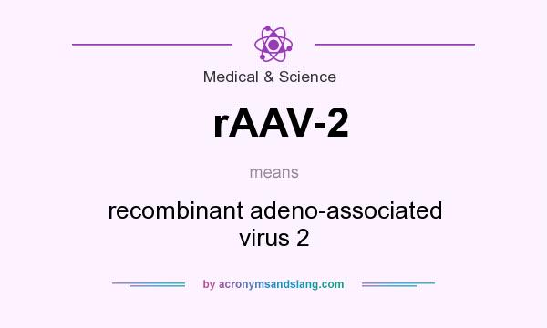 What does rAAV-2 mean? It stands for recombinant adeno-associated virus 2