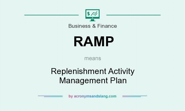 What does RAMP mean? It stands for Replenishment Activity Management Plan