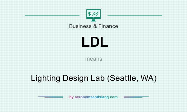 What does LDL mean? It stands for Lighting Design Lab (Seattle, WA)