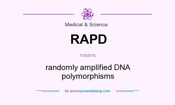 What does RAPD mean? It stands for randomly amplified DNA polymorphisms