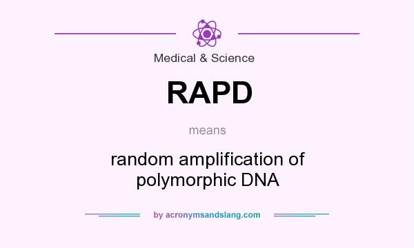 What does RAPD mean? It stands for random amplification of polymorphic DNA