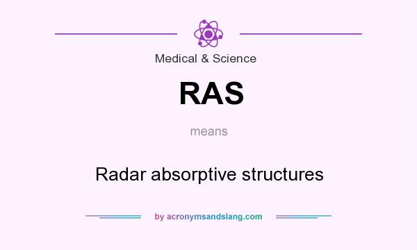 What does RAS mean? It stands for Radar absorptive structures