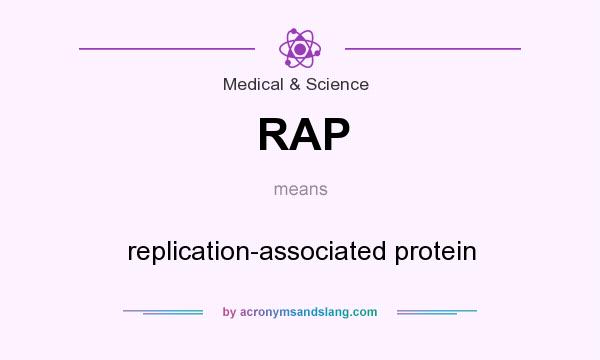 What does RAP mean? It stands for replication-associated protein