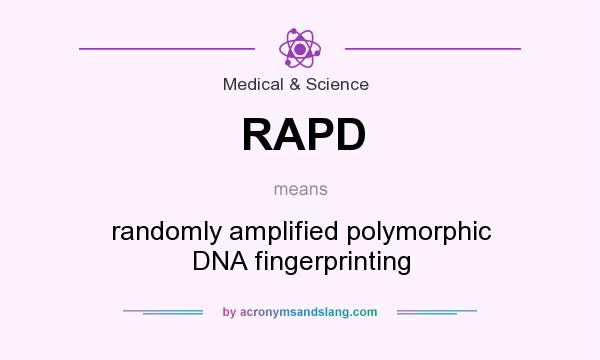What does RAPD mean? It stands for randomly amplified polymorphic DNA fingerprinting