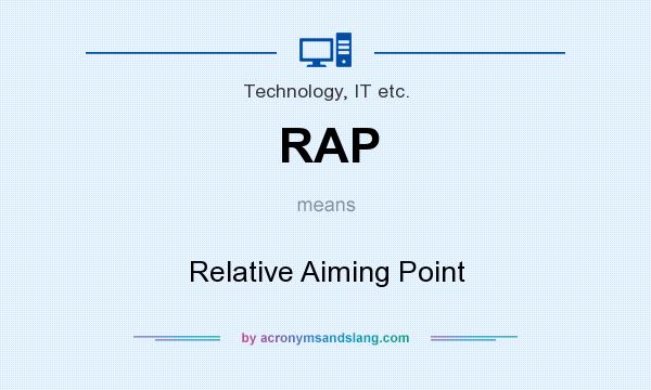 What does RAP mean? It stands for Relative Aiming Point