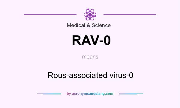 What does RAV-0 mean? It stands for Rous-associated virus-0