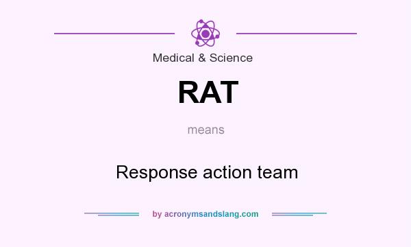 What does RAT mean? It stands for Response action team