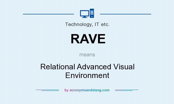 What does RAVE mean? It stands for Relational Advanced Visual Environment