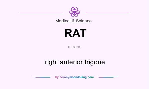 What does RAT mean? It stands for right anterior trigone