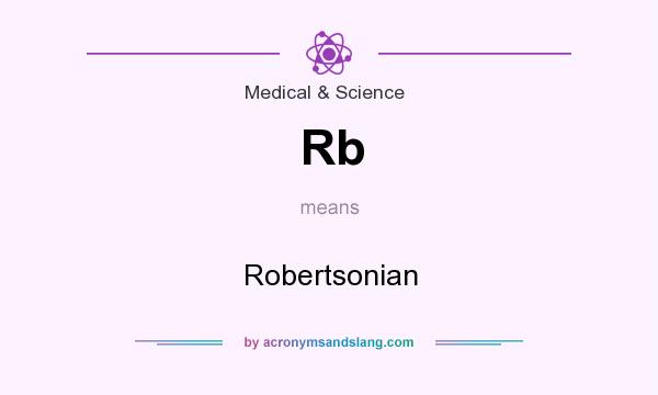 What does Rb mean? It stands for Robertsonian