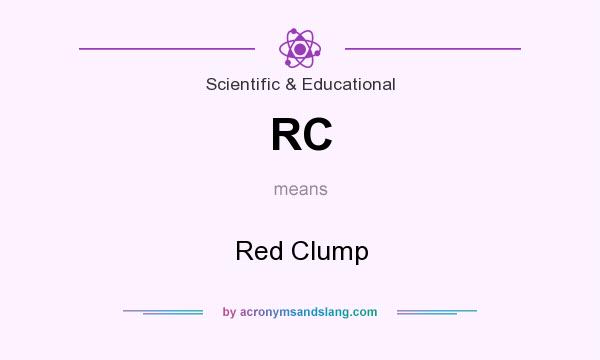 What does RC mean? It stands for Red Clump