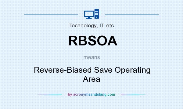 What does RBSOA mean? It stands for Reverse-Biased Save Operating Area
