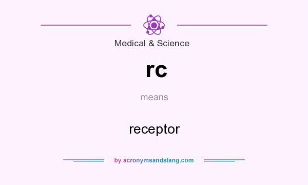 What does rc mean? It stands for receptor