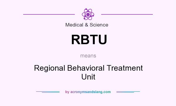 What does RBTU mean? It stands for Regional Behavioral Treatment Unit