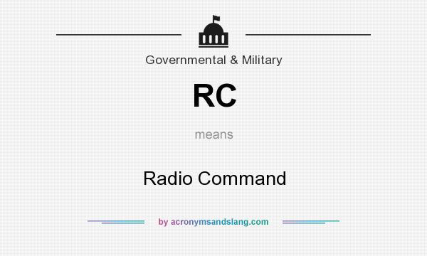 What does RC mean? It stands for Radio Command