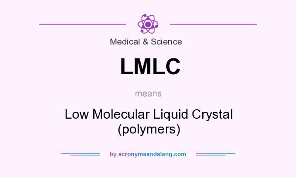What does LMLC mean? It stands for Low Molecular Liquid Crystal (polymers)