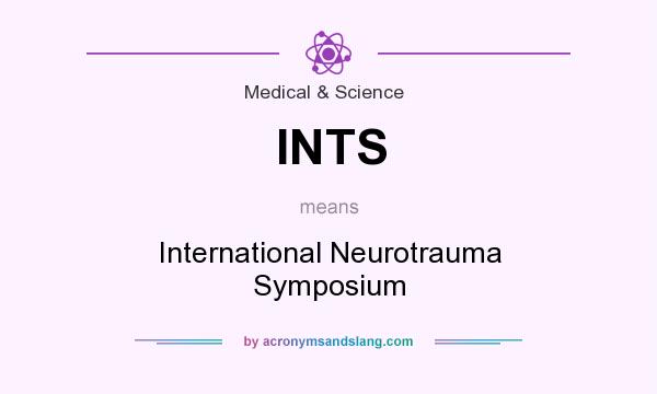 What does INTS mean? It stands for International Neurotrauma Symposium