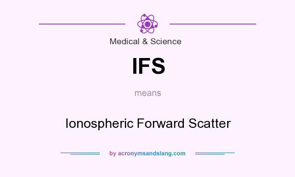 What does IFS mean? It stands for Ionospheric Forward Scatter