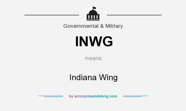 What does INWG mean? It stands for Indiana Wing