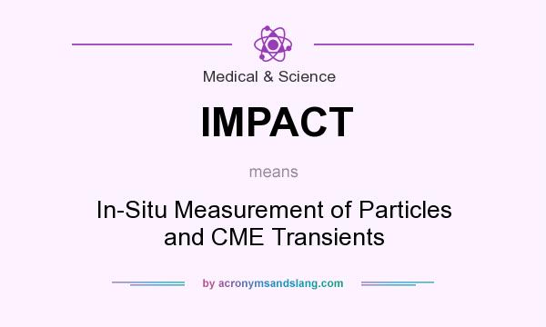 What does IMPACT mean? It stands for In-Situ Measurement of Particles and CME Transients