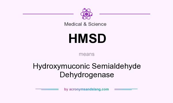 What does HMSD mean? It stands for Hydroxymuconic Semialdehyde Dehydrogenase