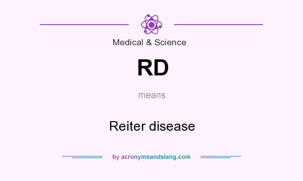 What does RD mean? It stands for Reiter disease