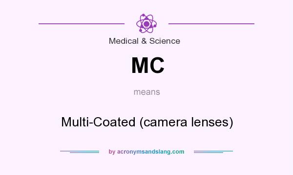 What does MC mean? It stands for Multi-Coated (camera lenses)