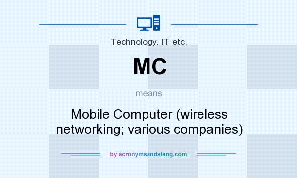 What does MC mean? It stands for Mobile Computer (wireless networking; various companies)