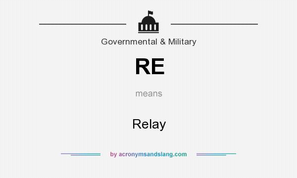 What does RE mean? It stands for Relay
