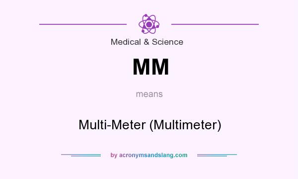 What does MM mean? It stands for Multi-Meter (Multimeter)
