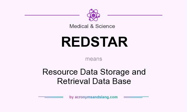 What does REDSTAR mean? It stands for Resource Data Storage and Retrieval Data Base