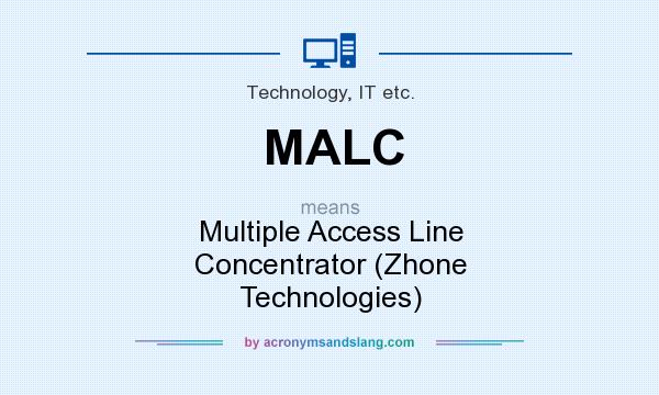 What does MALC mean? It stands for Multiple Access Line Concentrator (Zhone Technologies)