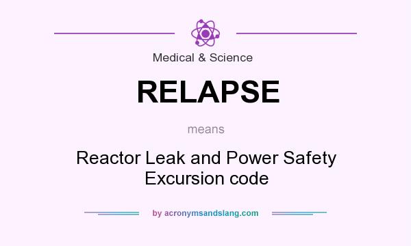 What does RELAPSE mean? It stands for Reactor Leak and Power Safety Excursion code